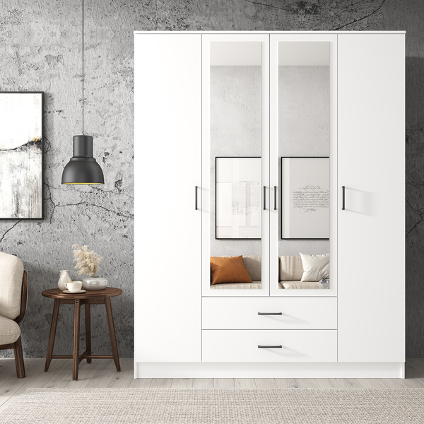 Изображение товара Шкаф Mio Tesoro Хюгге 4D2S Z (белый)