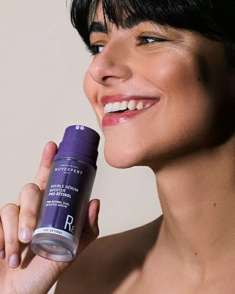 Изображение товара Сыворотка для лица Novexpert Pro-Retinol ночная Дуо сыворотка-бустер (30мл)