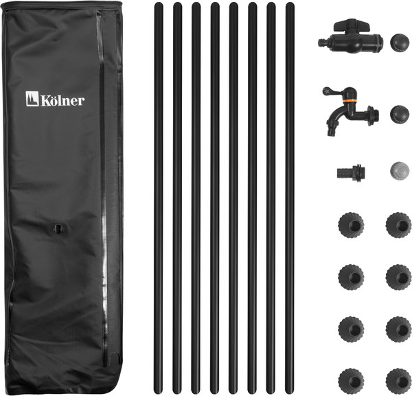 Изображение товара Бочка пластиковая Kolner KWB 500B (черный)