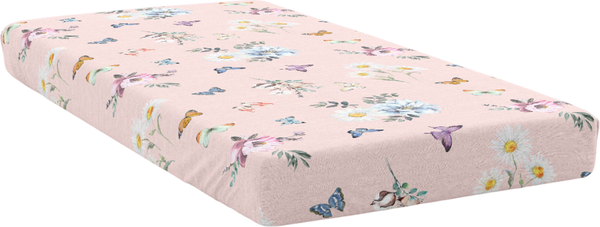 Изображение товара Простыня Samsara Home Бабочки на розовом Евро Сат240ПрЦ-7