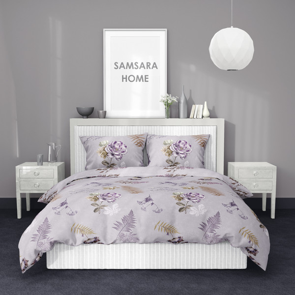 Изображение товара Простыня Samsara Home Сирень Евро Сат240ПрЦ-8