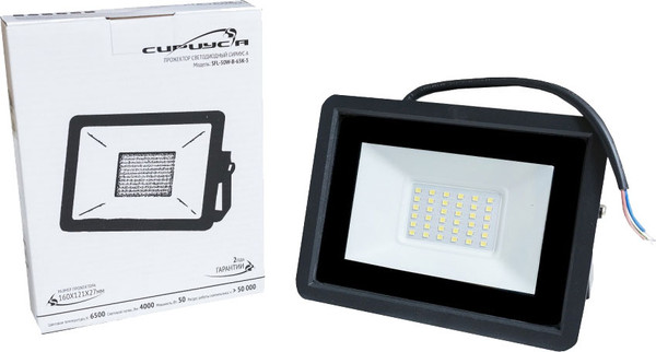 Изображение товара Прожектор СириусА SFL-50W-B-65K-2