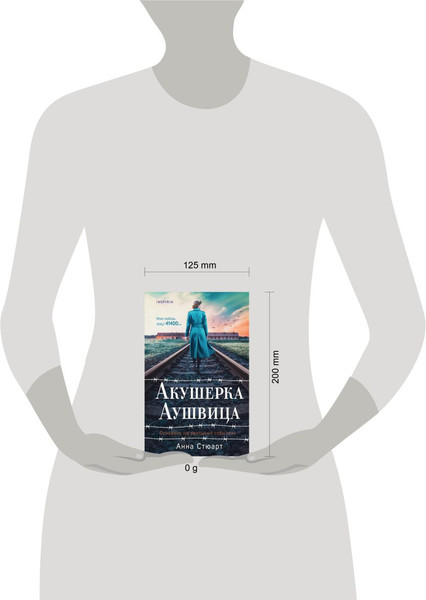Изображение товара Книга Inspiria Акушерка Аушвица, твердая обложка (Стюарт Анна)