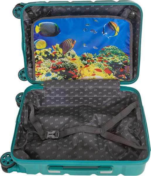 Изображение товара Чемодан на колесах Supra STS-1007-M (viridian green)