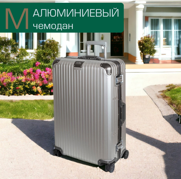 Изображение товара Чемодан на колесах Supra STS-1010-M (Silver)