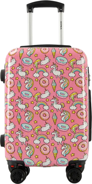 Изображение товара Чемодан на колесах Supra STS-2002-M (Pink Unicorn)