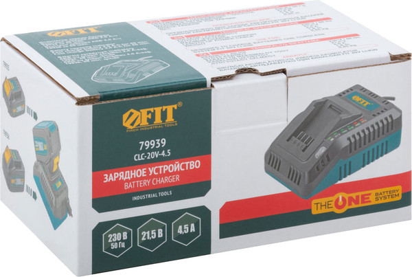 Изображение товара Зарядное устройство для электроинструмента FIT 21.5В 4.5А 0.45кг / 79939
