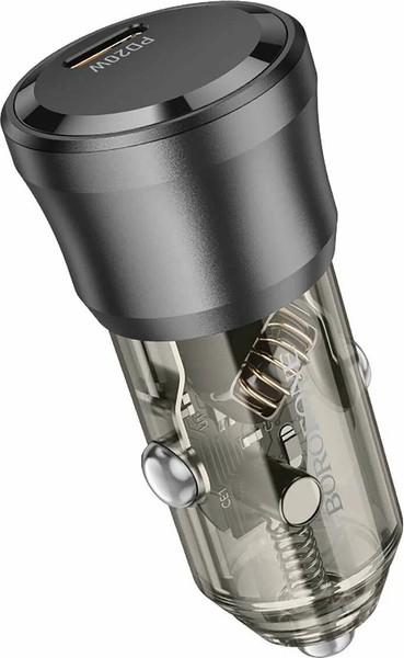 Изображение товара Адаптер питания автомобильный Borofone BZ24A PD20W (черный)