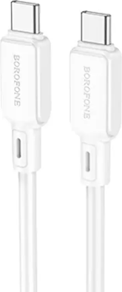 Изображение товара Кабель Borofone BX94 Type-C to Type-C 60W (1м, белый)