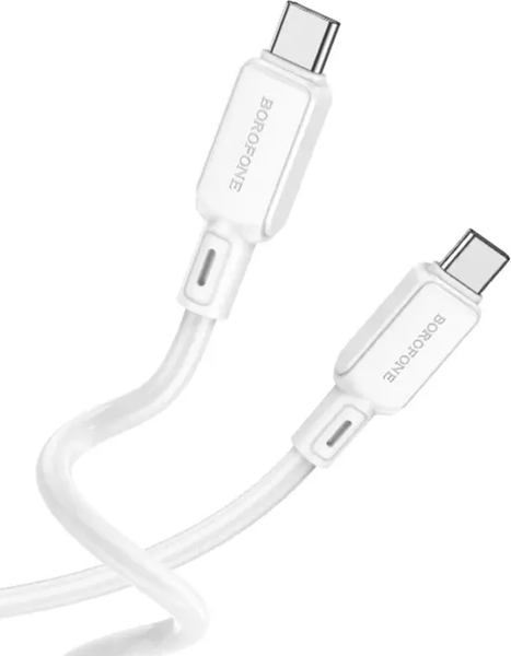 Изображение товара Кабель Borofone BX94 Type-C to Type-C 60W (1м, белый)