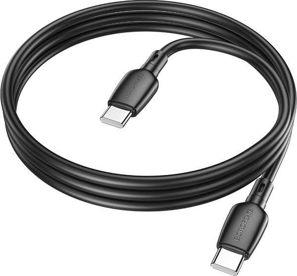 Изображение товара Кабель Borofone BX93 Type-C to Type-C 60W (черный)