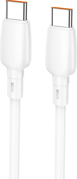 Изображение товара Кабель Borofone BX93 Type-C to Type-C 100W (белый)