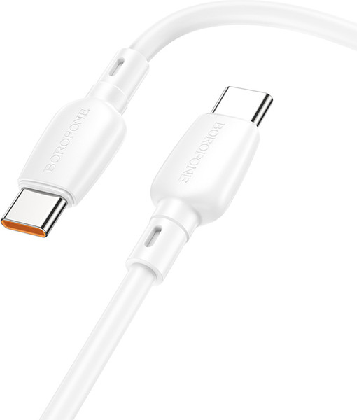 Изображение товара Кабель Borofone BX93 Type-C to Type-C 100W (белый)