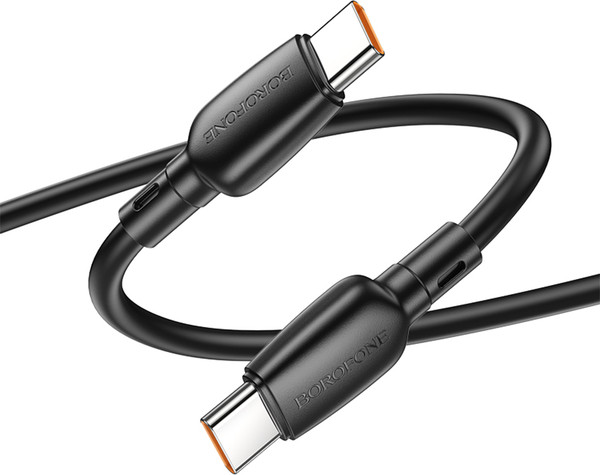 Изображение товара Кабель Borofone BX93 Type-C to Type-C 100W (черный)
