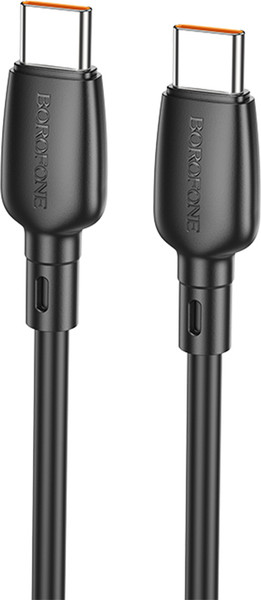 Изображение товара Кабель Borofone BX93 Type-C to Type-C 100W (черный)
