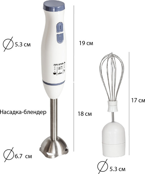 Изображение товара Блендер погружной Supra HBS-695