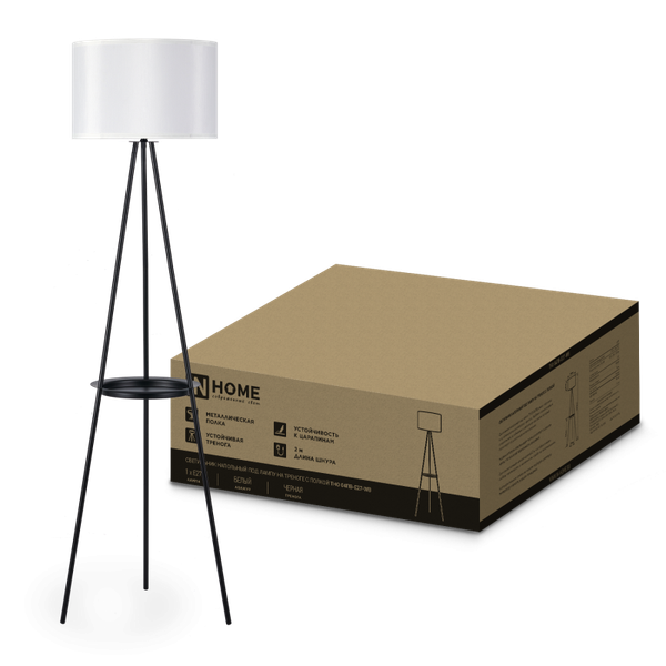 Изображение товара Торшер INhome ТНО 04ПВ-Е27-WB 230В / 4690612060385