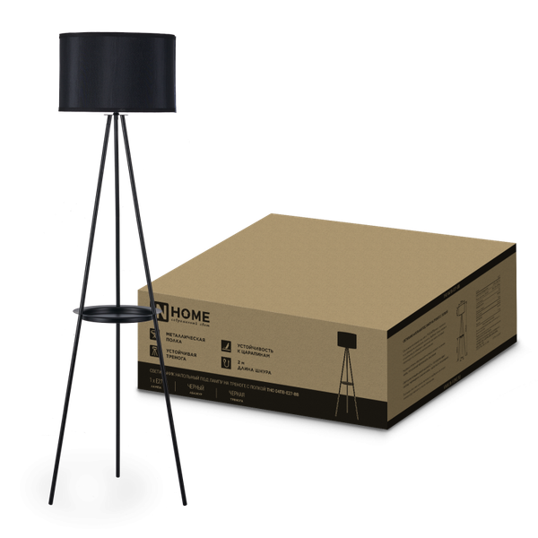 Изображение товара Торшер INhome ТНО 04ПВ-Е27-BB 230В / 4690612060248