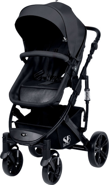 Изображение товара Детская универсальная коляска Sweet Baby Comfort 2в1 (черный)