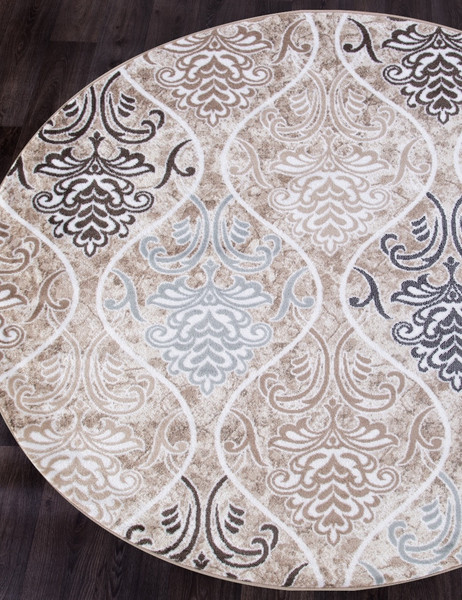 Изображение товара Коврик Merinos Valencia Deluxe d310-DAIRE-CREAM-BROWN (2х2)