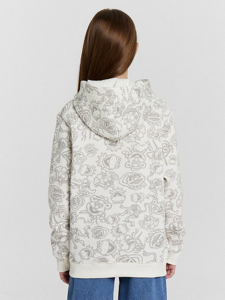 Изображение товара Худи детское Mark Formelle 127837 (р.146-72, персонажи на светло-молочном)