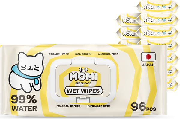 Изображение товара Влажные салфетки детские Momi 12x96шт