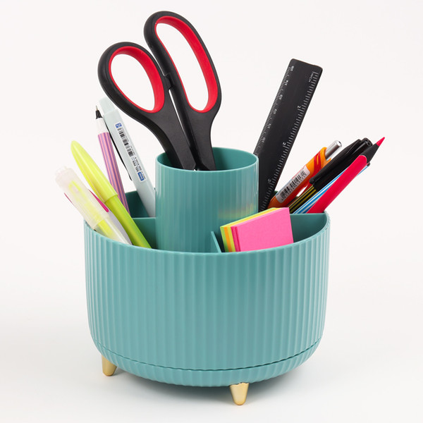 Изображение товара Органайзер настольный Darvish DV-15245-5 (бирюзовый)