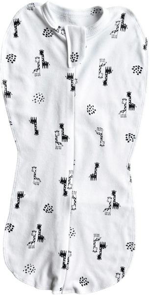 Изображение товара Пеленка-кокон детская Sofi Жирафики / 4009 (р.56, интерлок)