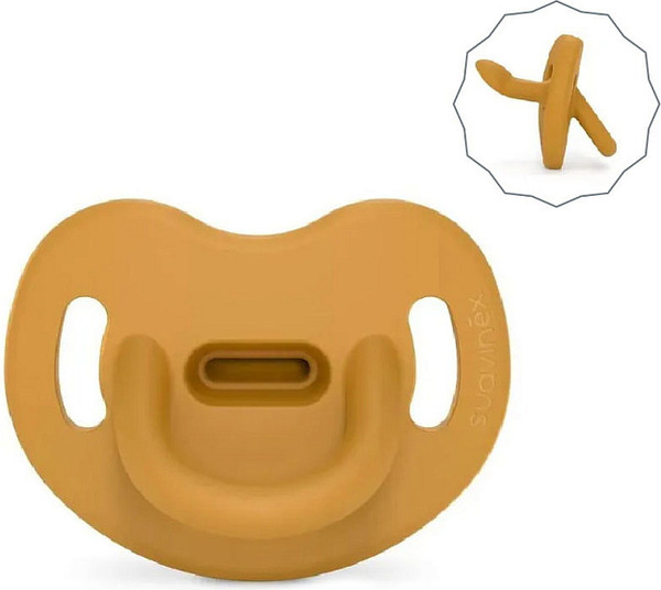 Изображение товара Пустышка Suavinex Anatomical Pro 6–18 мес / 308077 (Mustard)