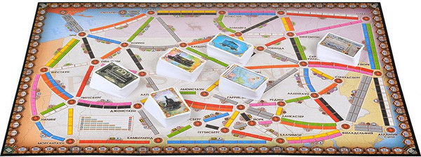 Изображение товара Дополнение к настольной игре Мир Хобби Ticket to Ride. Великобритания и Пенсильвания / 952052