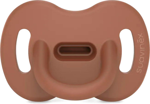 Изображение товара Пустышка Suavinex Physiological Pro 0–6 мес / 308094 (Brick Red)