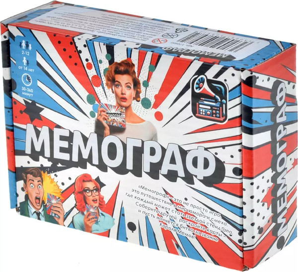 Изображение товара Настольная игра Фабрика Игр Мемограф / 17095f