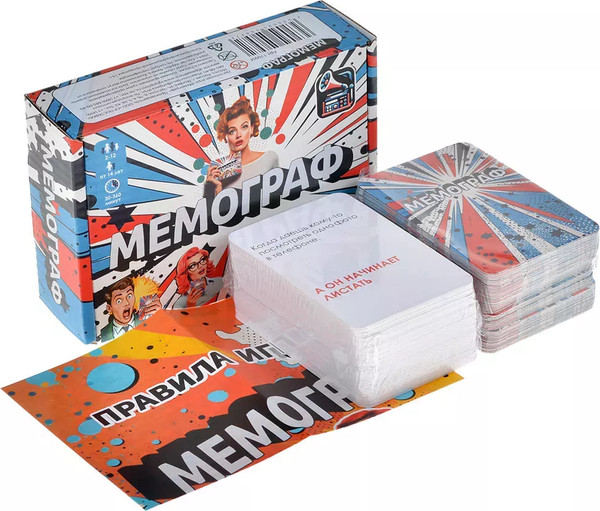 Изображение товара Настольная игра Фабрика Игр Мемограф / 17095f
