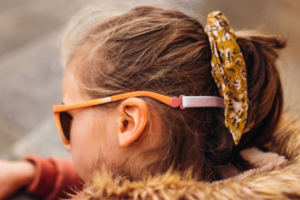 Изображение товара Очки солнцезащитные Beaba Sunglasses 4-6 Ans Retro Sunshine Rainbow Orange / 930362