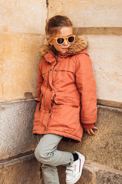 Изображение товара Очки солнцезащитные Beaba Sunglasses 4-6 Ans Retro Sunshine Rainbow Orange / 930362