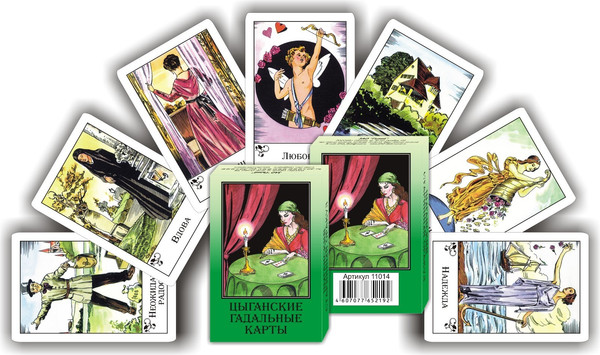 Изображение товара Гадальные карты Гелий Таро Цыганское / 667628