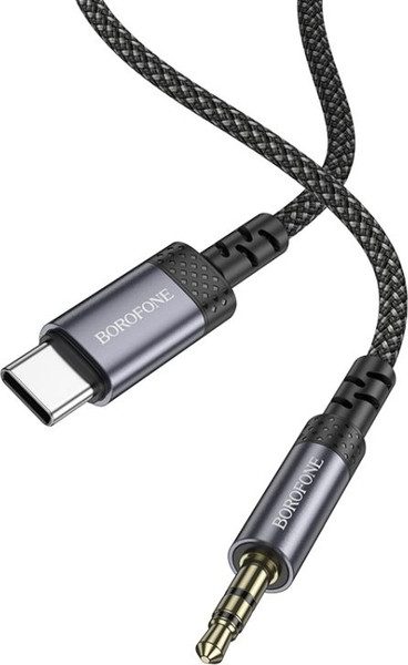 Изображение товара Кабель Borofone BL24 Type-C - AUX (1м, металлик)