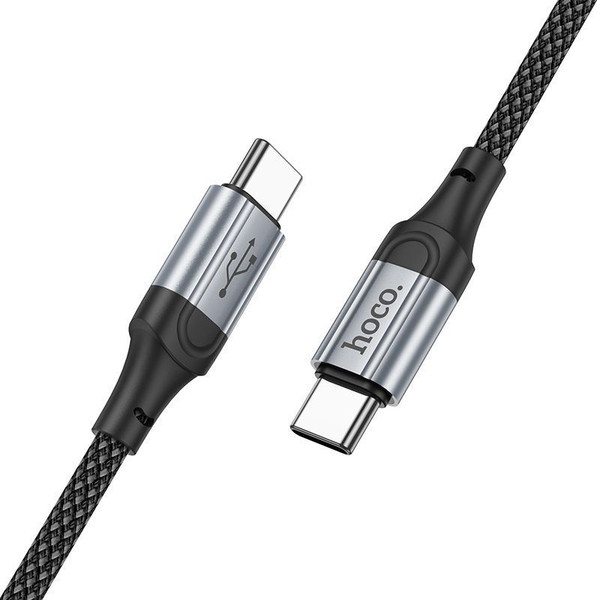 Изображение товара Кабель Hoco X102 Type-C to Type-C (1м, черный)