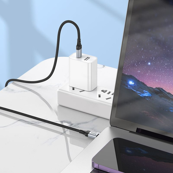 Изображение товара Кабель Hoco X102 Type-C to Type-C (1м, черный)