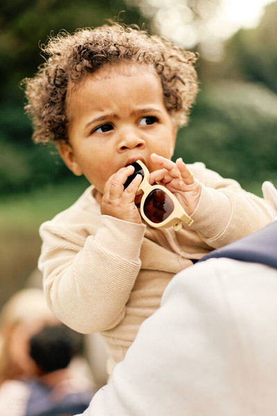 Изображение товара Очки солнцезащитные Beaba Sunglasses 9-24 mois Square Lucky Ocre / 930393