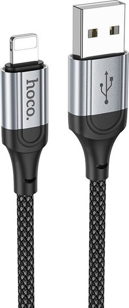 Изображение товара Кабель Hoco X102 Lightning (1м, черный)