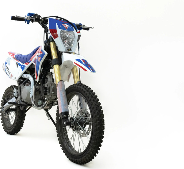 Изображение товара Мотоцикл Motax MX 125 17/14 (черный/белый/синий)