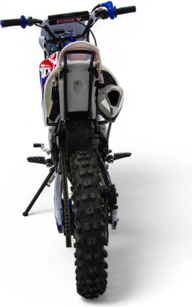Изображение товара Мотоцикл Motax MX 125 17/14 (черный/белый/синий)