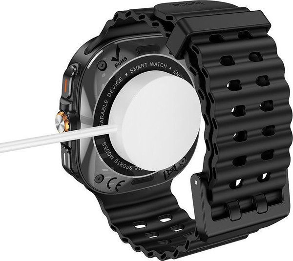 Изображение товара Зарядный кабель Hoco Y29 для смарт-часов (белый)