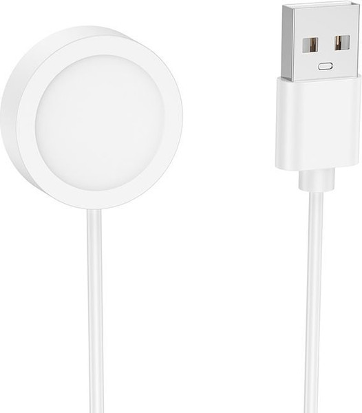 Изображение товара Зарядный кабель Borofone BD12 для смарт-часов (белый)