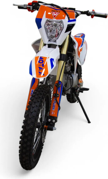 Изображение товара Мотоцикл Motax MX 125 17/14 (черный/белый/оранжевый)