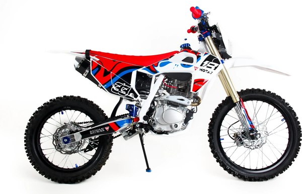 Изображение товара Мотоцикл Motax XR 250 21/18 (черный/белый/красный)
