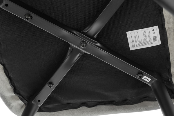 Изображение товара Стул Arvento Мадрид / G062-38 (серый/черный)