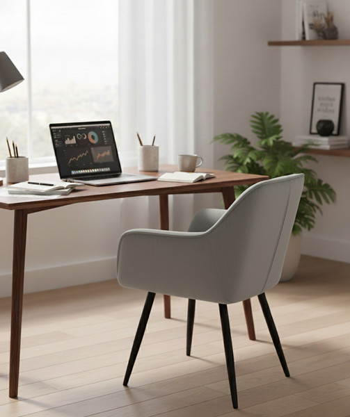 Изображение товара Стул Arvento Мадрид / G062-38 (серый/черный)