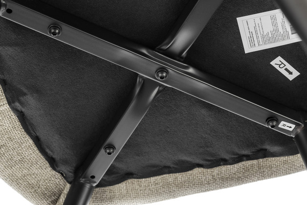 Изображение товара Стул Arvento Аликанте / UF885-4 (серый/черный)